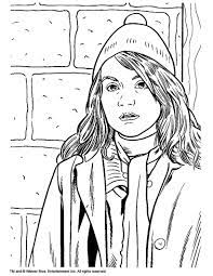 Immerse yourself with the main characters in an magical atmosphere. Harry Potter Ginny Coloring Page Coloring Home