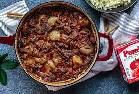 Greek Beef Stifado Mediterranean Recipes Greek Beef Stew Greek Recipes