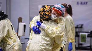 Coronavirus Us Adds Almost 3 700 Deaths But Hospitalisations Hit 12 Day Low As It Happened Financial Times