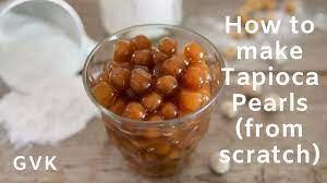 Add in half the tapioca starch and mix until a smooth paste forms. How To Make Tapioca Pearls From Scratch Youtube