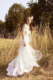 Chances Are Sweetheart Bohemian Tulle Wedding By Clairelafaye 3000 00 Wedding Dresses Blush Wedding Dresses Light Pink Wedding Dress