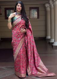 Check spelling or type a new query. Buy Art Silk Pink Weaving Designer Traditional Saree 95603