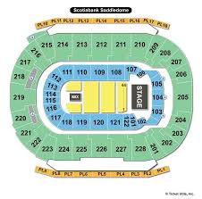 scotiabank saddledome calgary ab seating chart view