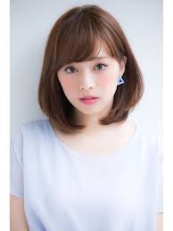 面長さんに似合うヘアスタイル ボブ ミディアム naver まとめ shot hair styles short hair styles medium hair styles