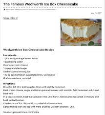 Ice Box Cheesecake Woolworths Sweet Potato Cheesecake Recipes Cheesecake Recipes