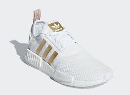 Adidas Nmd Black And Gold Womens Adidas Nmd R1 Metallic Stripes Pack Release Date Sbd Nmd Adidas Women Nmd Adidas Women White Womens Boots