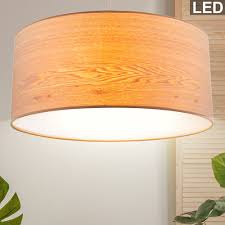 Located in montreal, the store specializes in the sale of lamp shades and will help define your home surroundings that suits you best. Lampe A Suspension Design Led Avec Abat Jour Aspect Bois Amy Ii Etc Shop