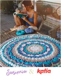 Masche verdoppeln = 32 stäbchen. Craft Lovers Mandala Teppich Aus Washi Von Susimiu