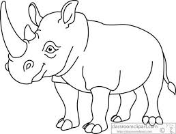 Black And White Line Drawings Of Animals African Black And White Clipart Clipart Animal Coloring Books Animal Drawings Animal Clipart