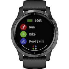 It has a more readable display and longer battery life. Garmin Vivoactive 4 Smartwatch 45 Mm L Schwarz Kaufen