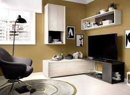 Impresionante Mueble De Salon Convertible Obi Gris Grafito Al Mejor Precio Arredamento Salotto Idee Arredamento Salotto Arredamento Sala