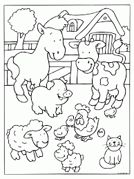 Amongst many advantages, it will develop motor skills, teach your kiddo to focus,. Free Printable Farm Animals Coloring Pages Collection