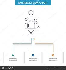Bug Insect Spider Virus Web Business Flow Chart Design Steps