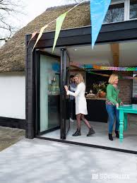 Solarlux Vouwwanden In 2020 Vouwdeuren Gevel Woning Metalen Deuren