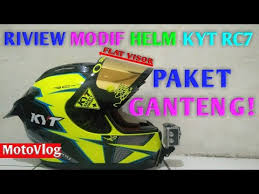 Download free kyt helmet vector logo and icons in ai, eps, cdr, svg, png formats. Paket Ganteng Riview Modifikasi Helm Kyt Rc7 Motif 16 Flat Visor Youtube
