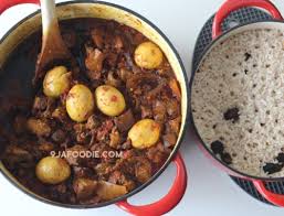 All it takes is an assortment of spice flavorings, an assortment of meat and fish, and finishing it off with a touch of beletete to elevate this soup. Nigerian Leafy Vegetables