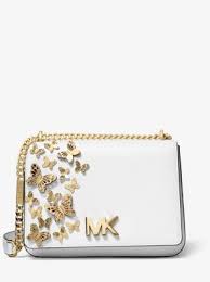 Free shipping on handbags, purses, wallets for women at nordstrom.com. Mott Large Butterfly Embellished Leather Crossbody Bag Michael Kors
