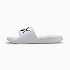 Comfortable style for those commutes to the gym, pool, or wherever you might this puma popcat 20 has the signature puma branding with a synthetic construct that has a. Popcat 20 Sandals Puma White Puma Black Puma Gifts For Men Puma United Kingdom