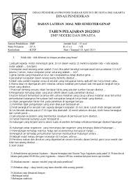 By ulia sarofah posted on march 18, 2021. Soal Mid Semester Ipa Kelas Vii Smp