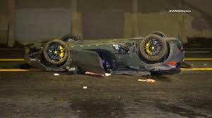 You have to be very careful with the car's the crash, which wasn't that hard happened around minute eight in the movie. Ferrari Rollover On Pacific Coast Highway In Pacific Palisades Sends 2 People To Hospital In Critical Condition Abc7 Los Angeles
