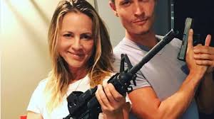 Image result for Picture of Maria Bello  with guns