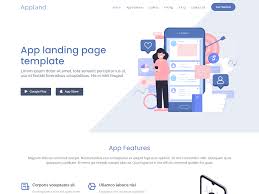 Creating an app download landing page can help grow your project, and it's important to learn more about what they. Appland Free Bootstrap App Landing Page Template Bootstrapmade