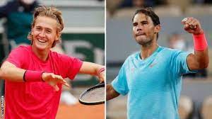 Sebastian korda was in a cheerful mood despite being eliminated from the french open. French Open 2020 Sebastian Korda Takes On Idol Rafael Nadal Bbc Sport