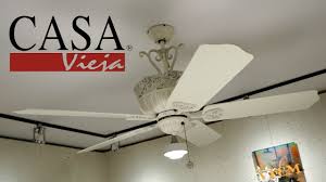 52 casa vieja intrepid white ceiling fan. Casa Vieja Casa Chic Ceiling Fan Youtube
