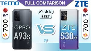 OPPO A93s VS ZTE S30 Se full Comparison ...