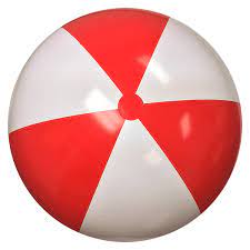 404 Page Not Found Beach Ball Red And White Christmas Bulbs