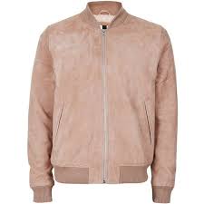 Topman Pink Suede Bomber Jacket 170 Liked On Polyvore Featuring Men S Fashion Men S Clothi Quilted Jacket Men Suede Bomber Jacket Men Suede Bomber Jacket