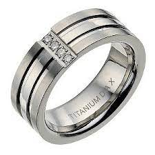 Ernest Jones Love Life This Is What Tim S Ring Will Look Like Only Instead Of Diamonds He Will Have Wait For It O Titanium Rings Rings Bling Wedding