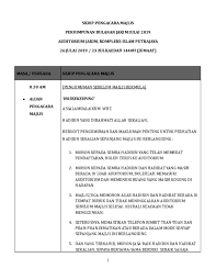 Teks ucapan yb menteri majlis pelancaran operasi antipencatutan bagi menghadapi pelaksanaan. Doc Skrip Pengacara Majlis Perhimpunan Bulanan Jakim Julai Muhammad R E M Y Othman Academia Edu