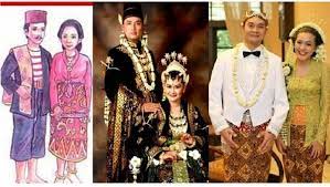 Pakaian ini pun sering dijumpai saat acara pernikahan atau hari besar. Pakaian Adat Jawa Serba Serbi Baju Tradisional Jawa