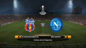 Steaua bucurești is a romanian professional football club based in bucharest, whose team has regularly taken part in union of european football associations (uefa) competitions. Pes 2018 Steaua Vs Napoli Uefa Europa League Youtube