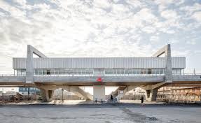 Copenhagen S New Metro Station Reflects Its Brutalist Dockland Location Architecture Metro Station Architect