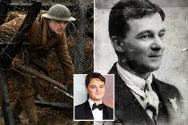 1917 star Dean-Charles Chapman read about war hero's agony and found out it  was his great, great grandfather