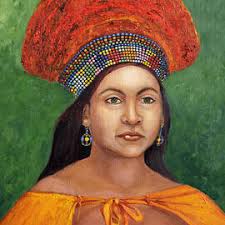 African Beauty Painting by Portraits By NC