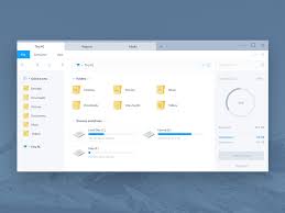 Windows File Explorer Take 2 App Design Fluent Design Web Design