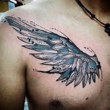 Erkek Gogus Kanat Dovmesi Tattoo Dovme Inspiration Tattoos
