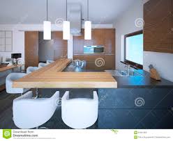 bright kitchen studio art deco style