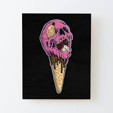 Salty Ice Cream Wall Art for Sale | Redbubble