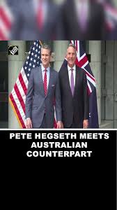 US Defence Secretary Pete Hegseth meets Australian counterpart Richard Marles in Singapore, #petehegseth #richardmarles #singapore #usdefence #australiandefence