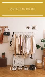 Wenn Der Platz Nicht Reicht Fur Einen Riesen Kleiderschrank Bietet Eine Kleiderstange Oder Eine Garderobenl In 2020 Room Ideas Bedroom Aesthetic Bedroom Room Makeover