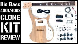 This diy guitar kit has everything you need for building your own pb style mini electric bass guitar. Rickenbacker 4001 4003 Bass Diy Kit Review Mod Bass Kit The Fretwire Rc 4 Rca 4 Pit Bull Guitars Youtube