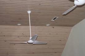 A downrod suspends the fan from the ceiling, and the wiring also runs up within the downrod, providing a conduit for the wires. Hampton Bay Industrial 60 In Indoor White Energy Star Ceiling Fan 92856 Exquisite Depot Because You Deserve Best