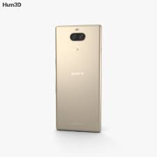 Sony Xperia 10 Plus Gold 3D model ...