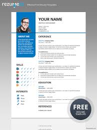 Here are 25 free resume templates that are easy to customize but hard to believe open in microsoft when your resume template opens, you'll see placeholder text for each line of your resume, starting. Bayview Stylish Resume Template