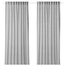Hilja Verhot 2 Kpl Harmaa Ikea Curtains Ikea Curtains Ikea