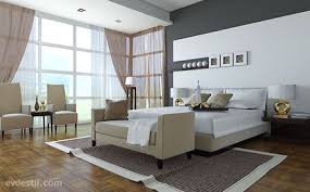 Yatak Odasi Ic Dekorasyonu Ornekler Evde Stil Bedroom Design Bedroom Paint Design Bedroom Interior